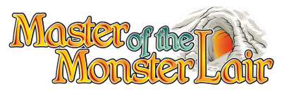 Master of the Monster Lair title screen for Nintendo DS